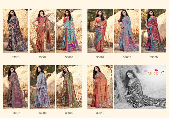 Soul Vol 2 By The Fabrica Printed Sarees Catalog